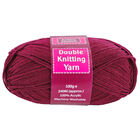 Knitting Solutions: Burgundy Yarn 100g image number 1