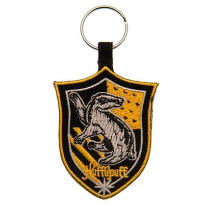 Harry Potter Hufflepuff Woven Keychain image number 2