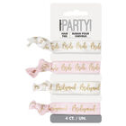 Hen Party Hair Ties: Pack of 4 image number 1