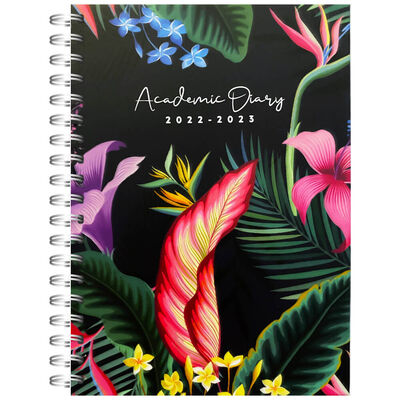 A5 Bloom 2022-2023 Day to View Academic Diary image number 1