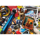 The Photographer's Desk 500 Piece Jigsaw Puzzle image number 2