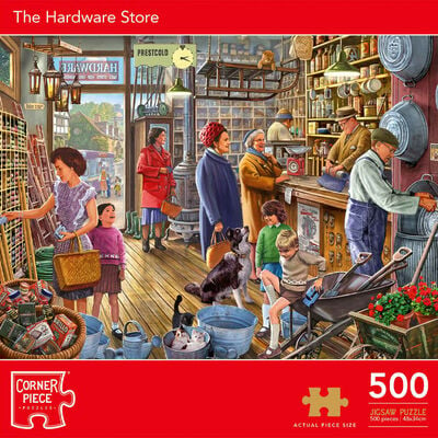 The Hardware Store 500 Piece Jigsaw Puzzle image number 1