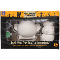 Paint Your Own Plaster Decorations: Pack of 2