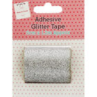 Silver Glitter Adhesive Tape image number 1