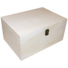 Large Wooden Box: 35 x 25 x 17cm image number 2