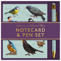 Patricia MacCarthy Birds Notecard & Pen Set