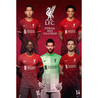 A3 Official Liverpool FC 2022 Calendar image number 1