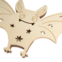 Hanging Wooden Bat