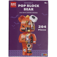 Block Tech Spooky Pop Block Bear Set: Assorted