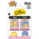 Funko Bitty POP! 2 Pack The Simpsons Homer & Maggie image number 1