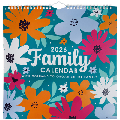 2026 Floral Family Calendar image number 1