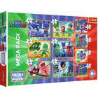 10 in1 Brave PJ Masks Puzzle Set image number 1