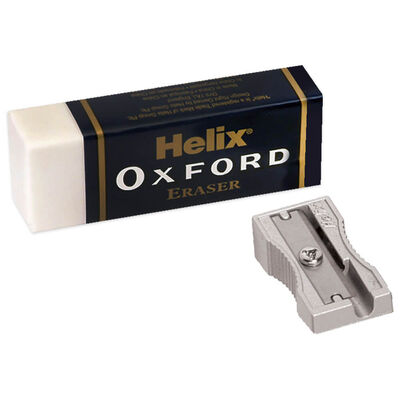 Helix Sharpener & Erasers Set image number 1