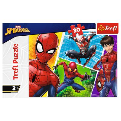 Spider Man 30 Piece Jigsaw Puzzle image number 2