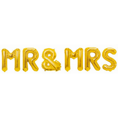 Mr and Mrs Foil Balloon image number 1