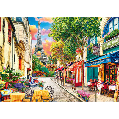 Small Street Paris 1000 Piece Jigsaw Puzzle image number 2