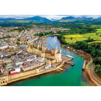 Postcards from Great Britain 3x1000 Piece Jigsaw Puzzles image number 4