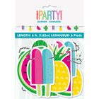 6ft Tropical Fiesta Garland image number 1