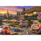 Sunset at the Pub 1000 Piece Jigsaw Puzzle image number 2