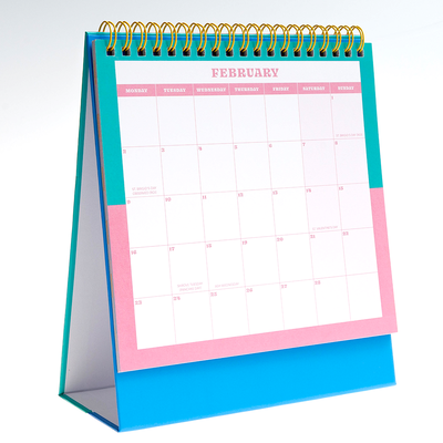 2026 Mono Month to View Desk Calendar image number 2