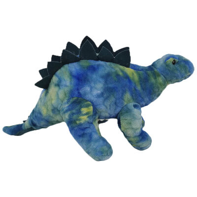 PlayWorks Hugs & Snugs Toy: Blue Stegosaurus image number 1