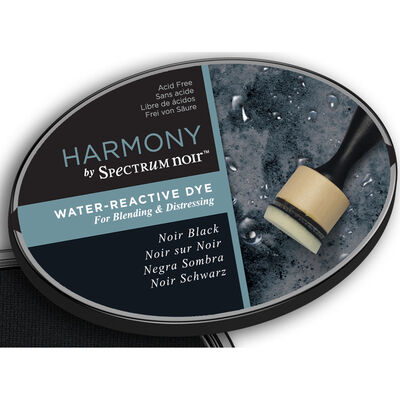 Harmony by Spectrum Noir Water Reactive Dye Inkpad - Noir Black image number 4