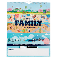 2026 Family Calendar & Pen