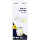 Korbond Sewing Machine Needles: Pack of 6 image number 1