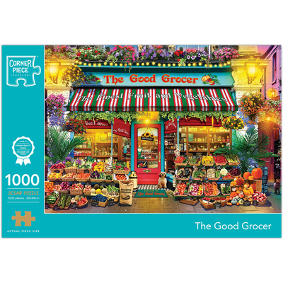 The Good Grocer 1000 Piece Jigsaw Puzzle image number 1