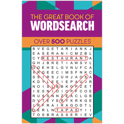 The Great Book of Wordsearch: Over 500 Puzzles image number 1