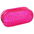 Pukka Bright Pink Translucent Pencil Case image number 1