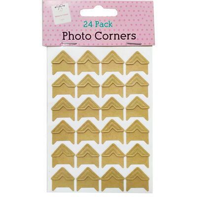 Assorted Photo Corners: Pack of 24 From 0.50 GBP
