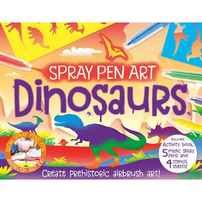 Spray Pen Art Dinosaurs image number 1