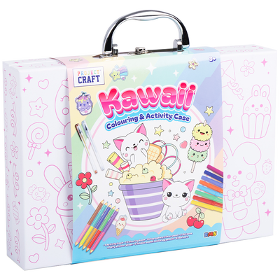 Kawaii Colouring & Activity Case image number 1