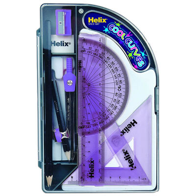Helix Cool Curves Maths Set: Assorted image number 1
