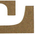 Small MDF Letter E image number 2