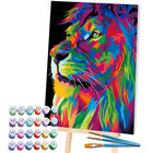 Splat Planet Giant Painting By Numbers: Lion image number 2