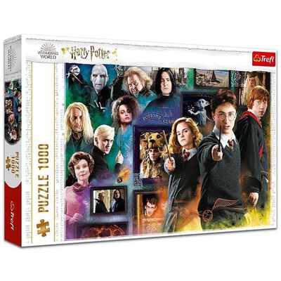 Harry Potter 1000 Piece Panorama and Harry Potter 1000 Piece Jigsaw Puzzles with Portapuzzle Standard Jigsaw Accessory Bundle image number 3