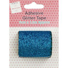 Blue Glitter Adhesive Tape image number 1