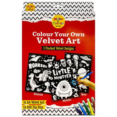  Velvet Colouring Book
