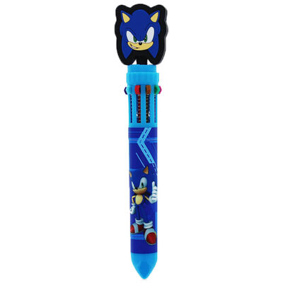 Sonic the Hedgehog 8 in 1 Multi-Coloured Pen image number 1