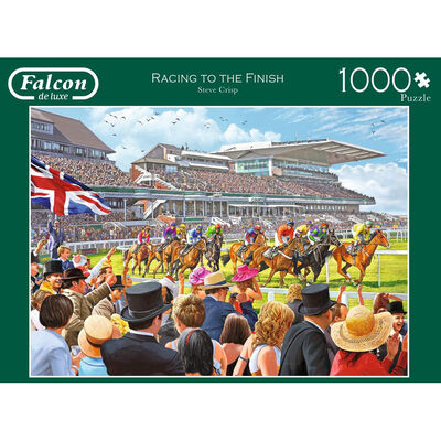 1000 Piece Racing to the Finish Jigsaw Puzzle image number 3