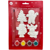 Paint Your Own Festive Decorations Kit Bundle