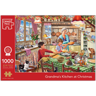 Grandma&rsquo;s Kitchen at Christmas 1000 Piece Jigsaw Puzzle image number 1