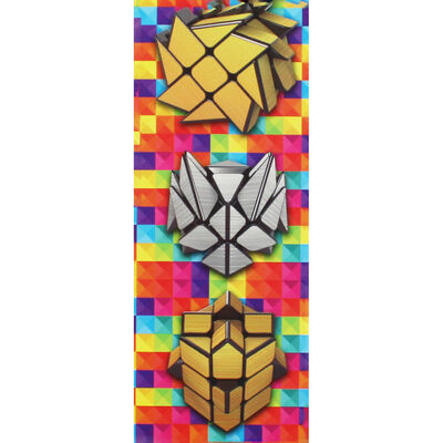 Metallic Magic Cubed Puzzles - Set of 3 image number 2