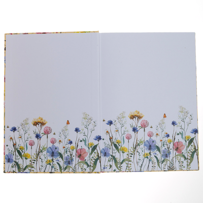 B5 Casebound Yellow Wildflower Notebook image number 2