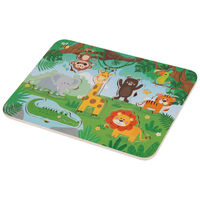 PlayWorks Wooden Safari Animal Puzzle