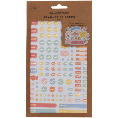 Calendar Planner Stickers: Pack of 1000 image number 1