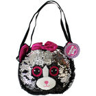 Black Silver Cat Sequin 3 In 1 Bag image number 2