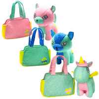 Scribble Me Friends Soft Toy & Bag - Assorted